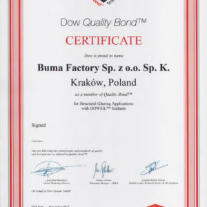 CERTYFIKAT DOW QUALITY BOND_1